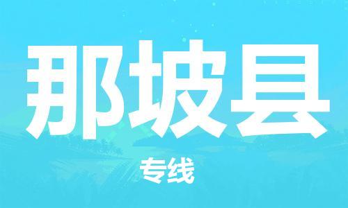 广州到那坡县物流公司|广州至那坡县货运专线