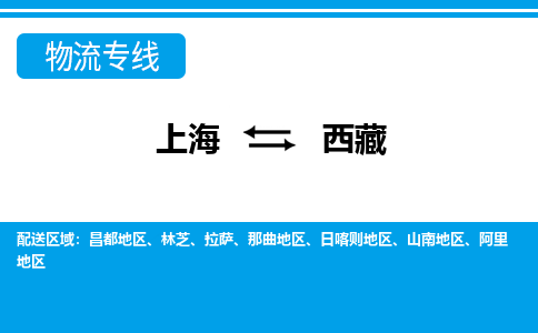 上海到西藏物流专线-上海至西藏物流公司-上海到西藏货运专线