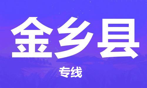 广州到金乡县物流公司|广州至金乡县货运专线